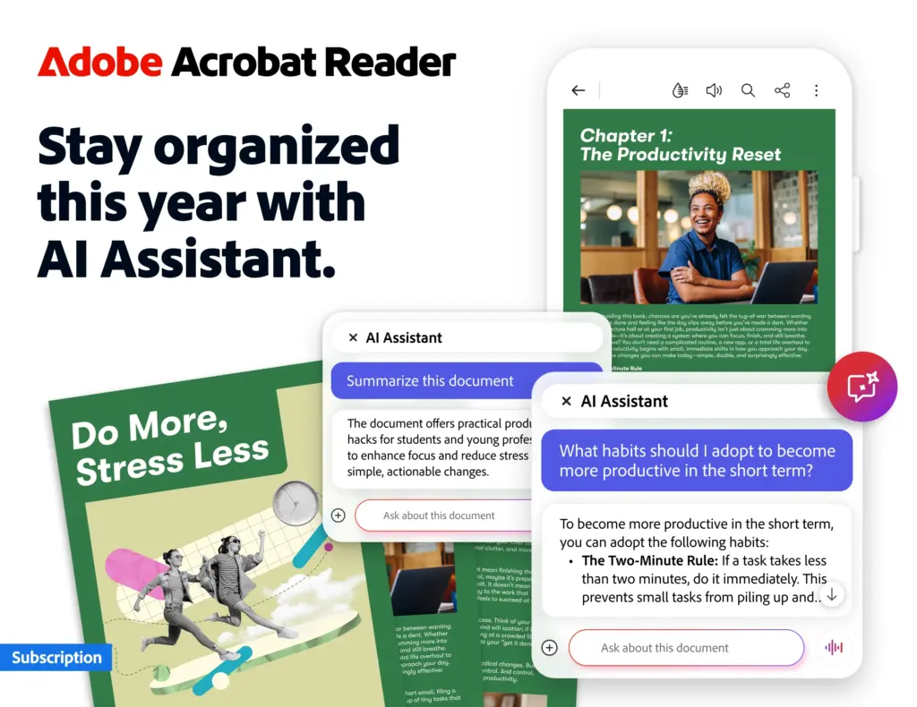 Tải Adobe Acrobat Reader MOD APK v26.3.0.43843 (Mở khóa Premium) Screenshot 1