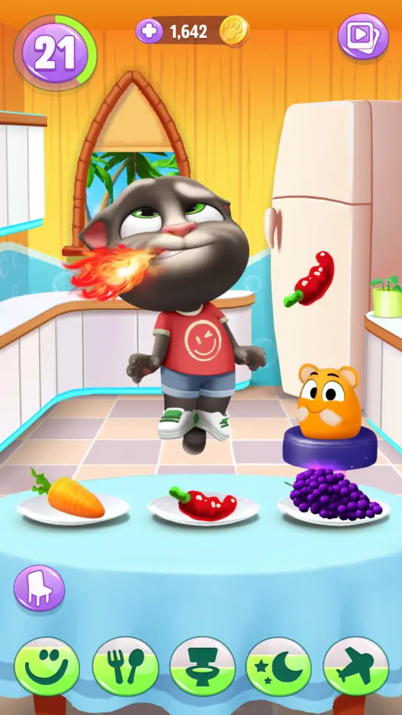 Tải My Talking Tom 2 MOD APK v26.2.9.22175 (Vô hạn tiền, Sao) Screenshot 5