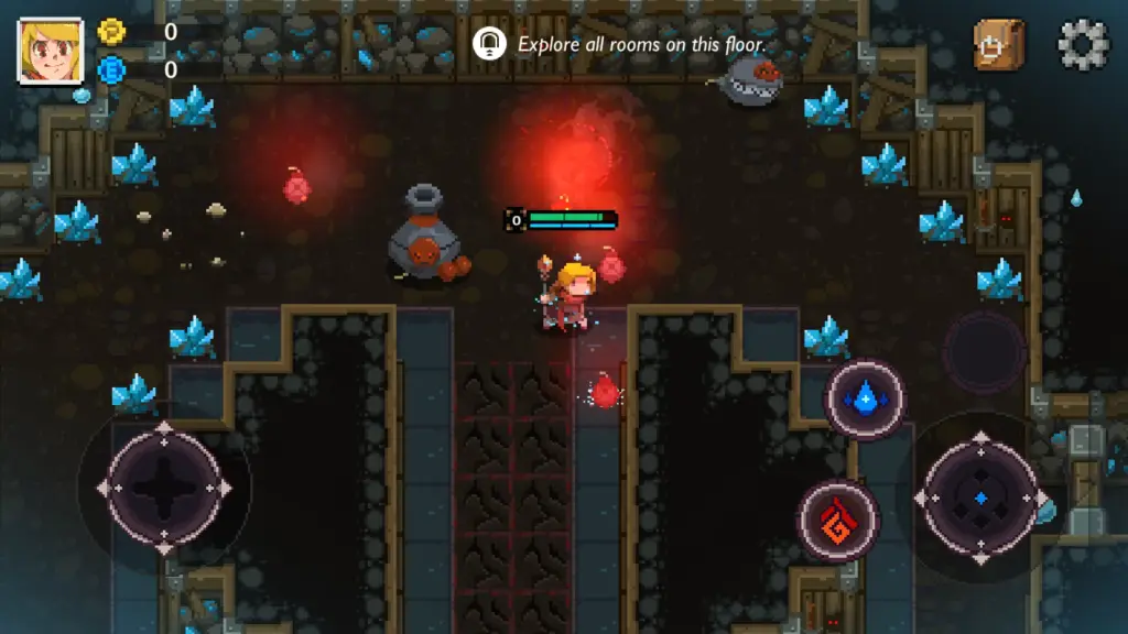 Tải Elemental Dungeon: Roguelike MOD APK v1.0.5 (Vô hạn tiền, Kim cương) Screenshot 8