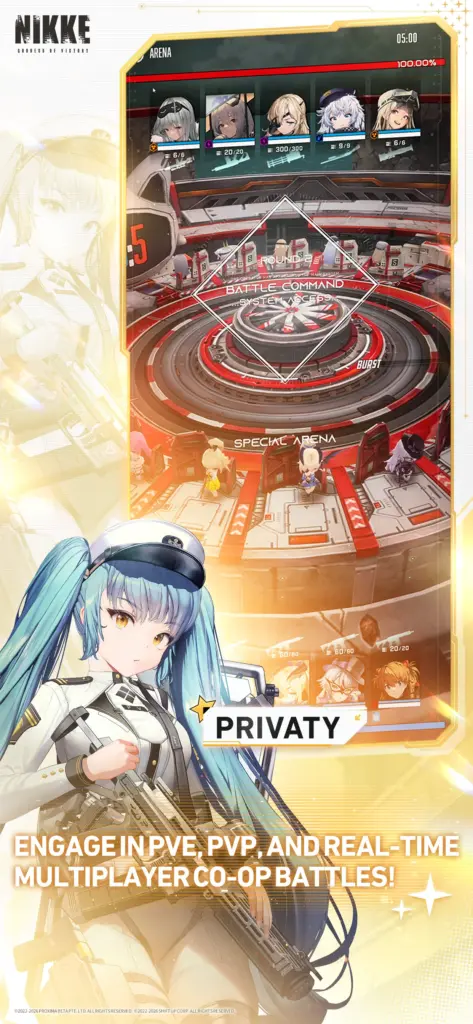 Tải GODDESS OF VICTORY: NIKKE MOD APK v145.8.12 (Vô hạn tiền, God Mode) Screenshot 5