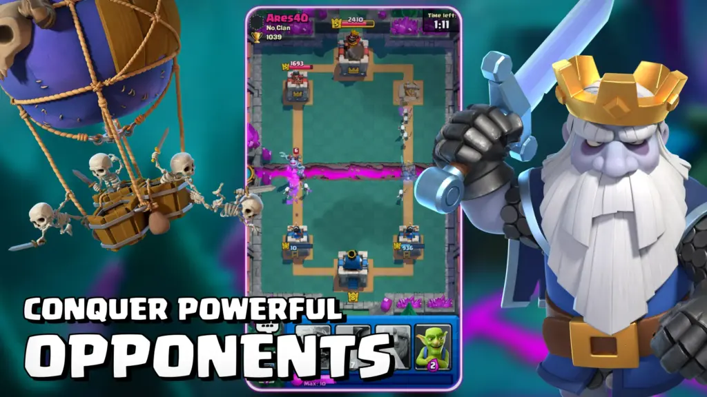 Tải Clash Royale MOD APK v140593009 (Vô hạn đá quý) Screenshot 15