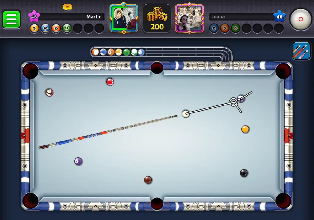 Tải 8 Ball Pool MOD APK v56.22.0 (Menu, Đường kẻ dài, Vô hạn tiền) Screenshot 17