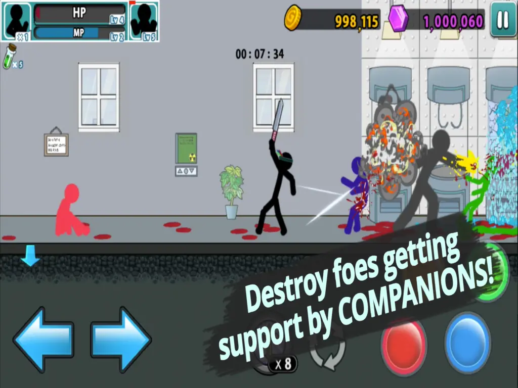 Tải Anger of stick 5 MOD APK v1.1.92 (Vô hạn tiền, God Mode) Screenshot 12