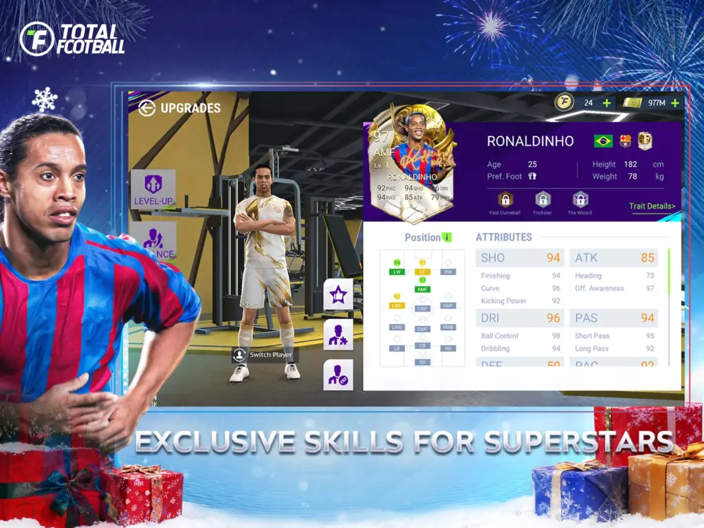 Tải Total Football MOD APK v2.8.130 (Vô hạn tiền, Mở khóa) Screenshot 8