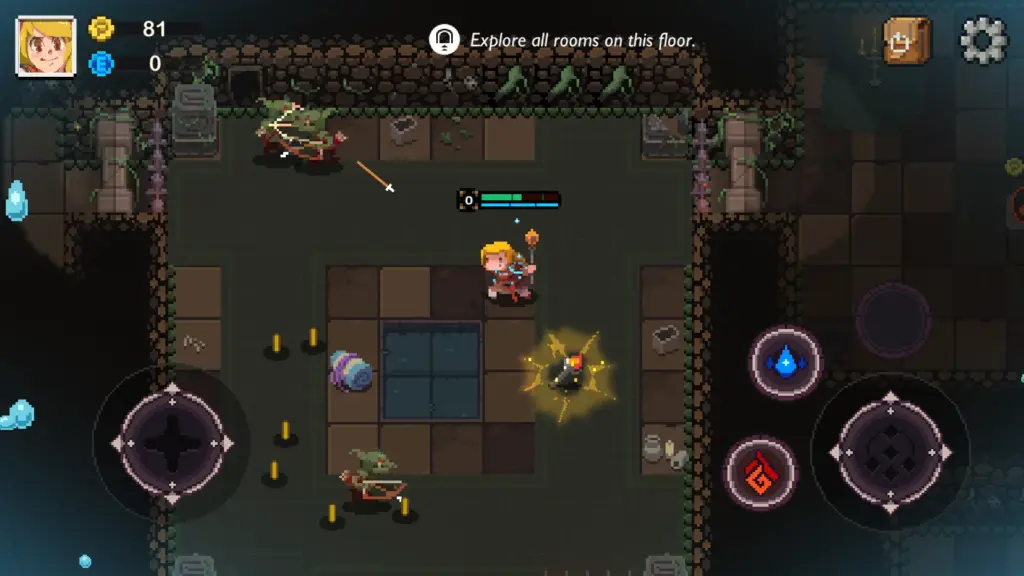 Tải Elemental Dungeon: Roguelike MOD APK v1.0.5 (Vô hạn tiền, Kim cương) Screenshot 3