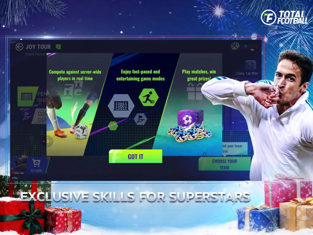 Tải Total Football MOD APK v2.8.130 (Vô hạn tiền, Mở khóa) Screenshot 11