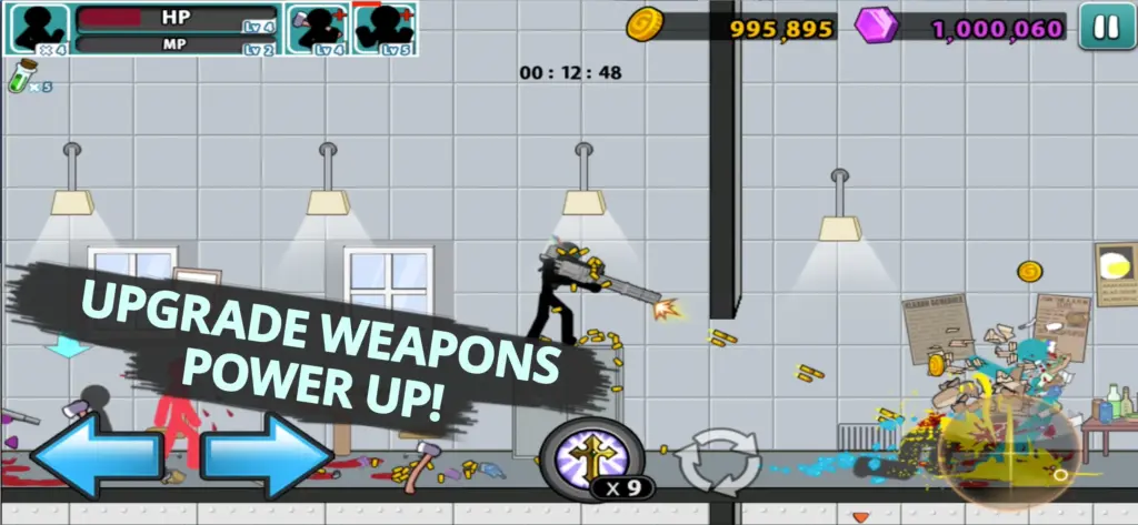 Tải Anger of stick 5 MOD APK v1.1.92 (Vô hạn tiền, God Mode) Screenshot 5