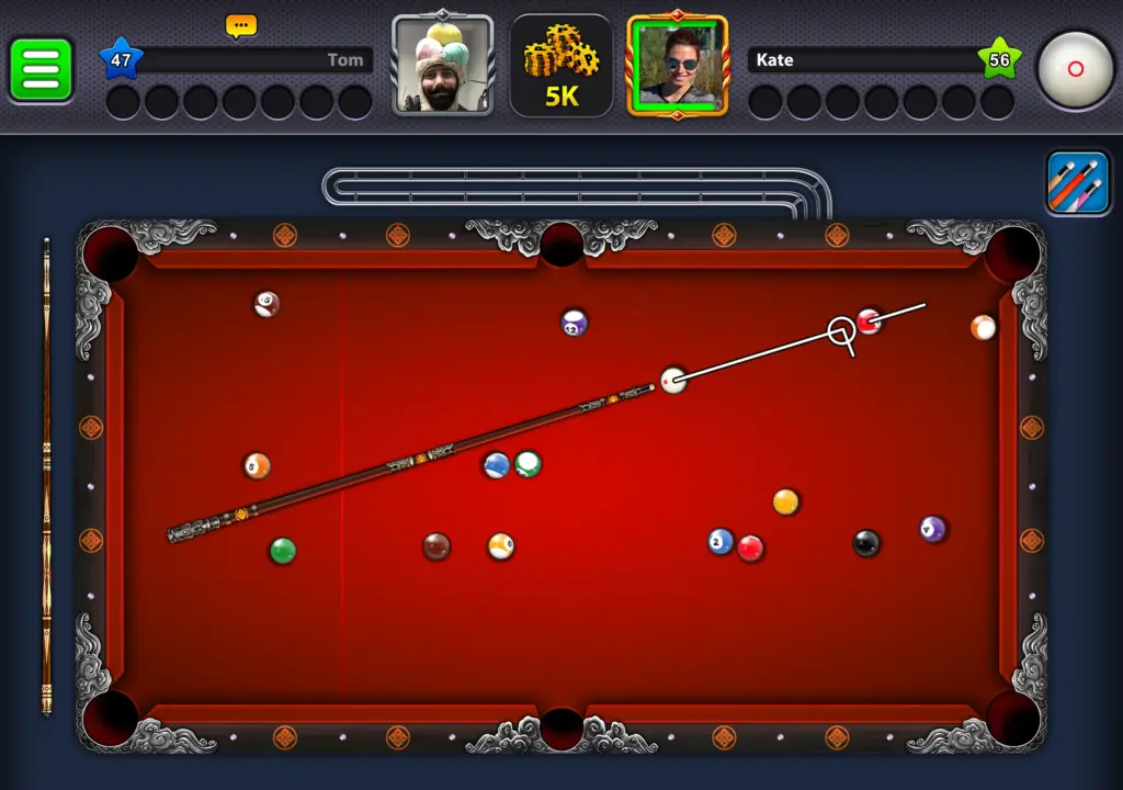 Tải 8 Ball Pool MOD APK v56.22.0 (Menu, Đường kẻ dài, Vô hạn tiền) Screenshot 16