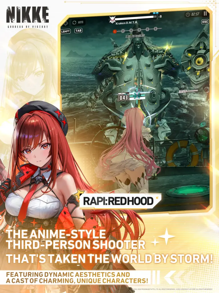 Tải GODDESS OF VICTORY: NIKKE MOD APK v145.8.12 (Vô hạn tiền, God Mode) Screenshot 8