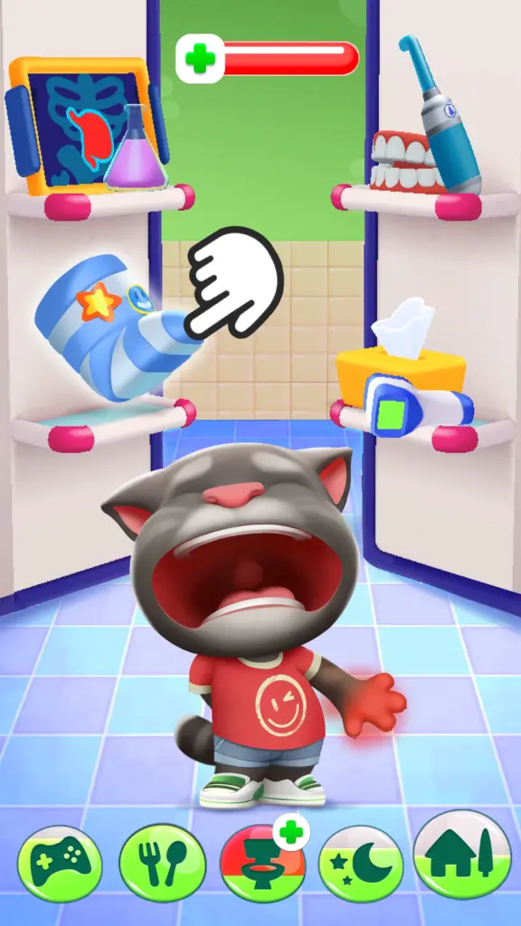 Tải My Talking Tom 2 MOD APK v26.2.9.22175 (Vô hạn tiền, Sao) Screenshot 12