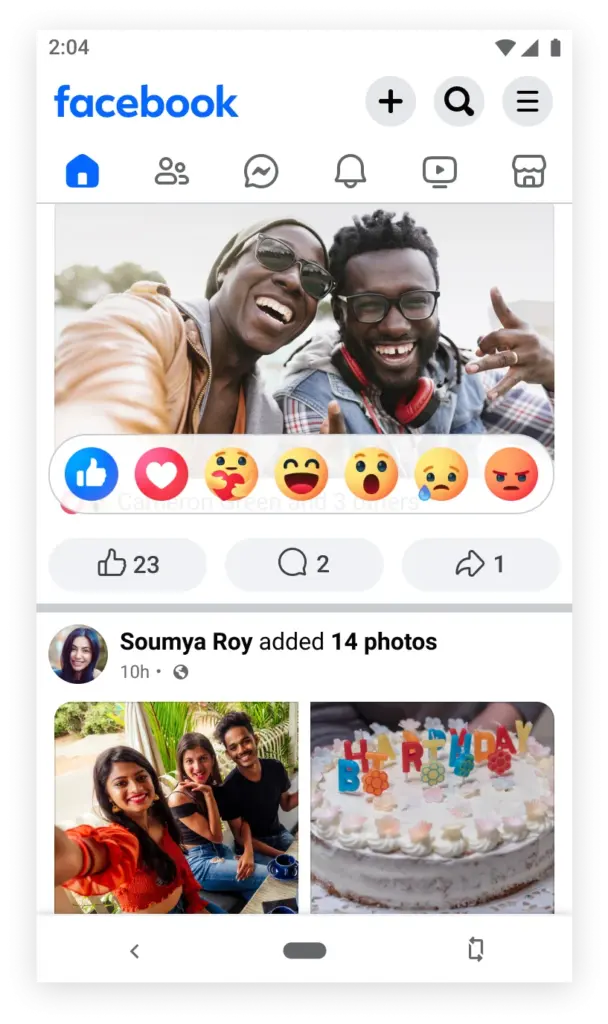 Tải Facebook Lite MOD APK v510.0.0.0.0 (Chặn quảng cáo, Tải video) Screenshot 2