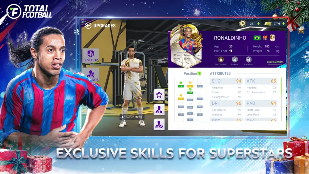 Tải Total Football MOD APK v2.8.130 (Vô hạn tiền, Mở khóa) Screenshot 2