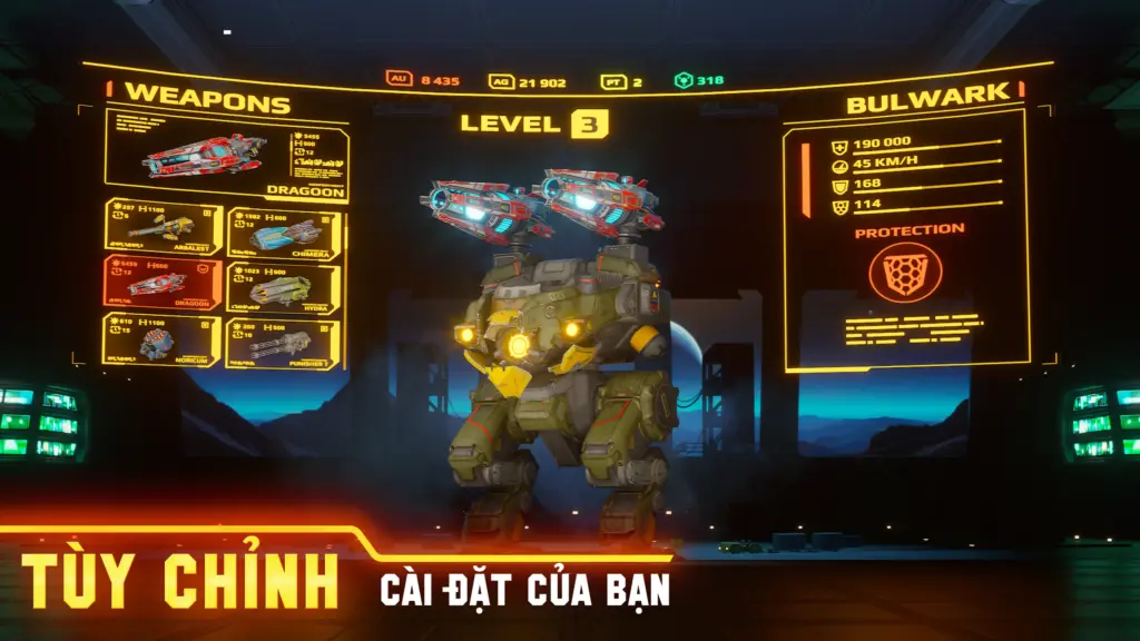 Tải Cơ Giới Chiến: War Robots MOD APK v12.0.0 (Vô hạn tài nguyên, Mở khóa) Screenshot 2