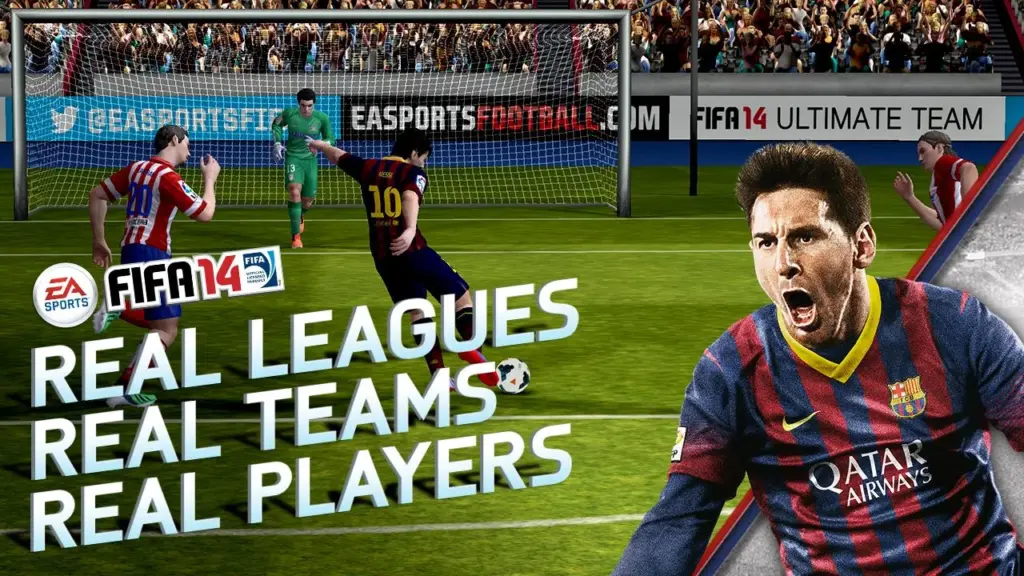 Tải FIFA 14 MOD APK v1.3.6 (Mở khóa) Screenshot 1
