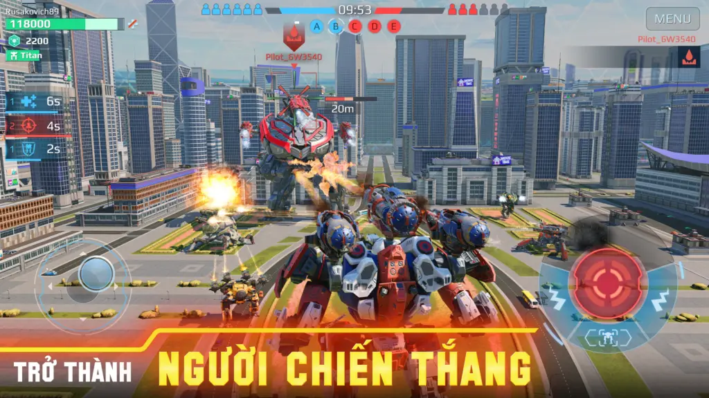 Tải Cơ Giới Chiến: War Robots MOD APK v12.0.0 (Vô hạn tài nguyên, Mở khóa) Screenshot 5