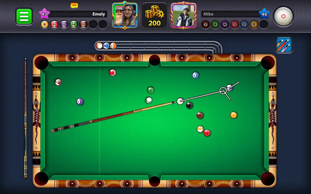 Tải 8 Ball Pool MOD APK v56.22.0 (Menu, Đường kẻ dài, Vô hạn tiền) Screenshot 14