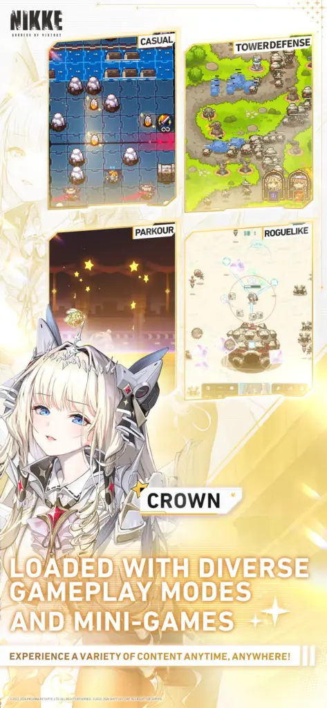 Tải GODDESS OF VICTORY: NIKKE MOD APK v145.8.12 (Vô hạn tiền, God Mode) Screenshot 6