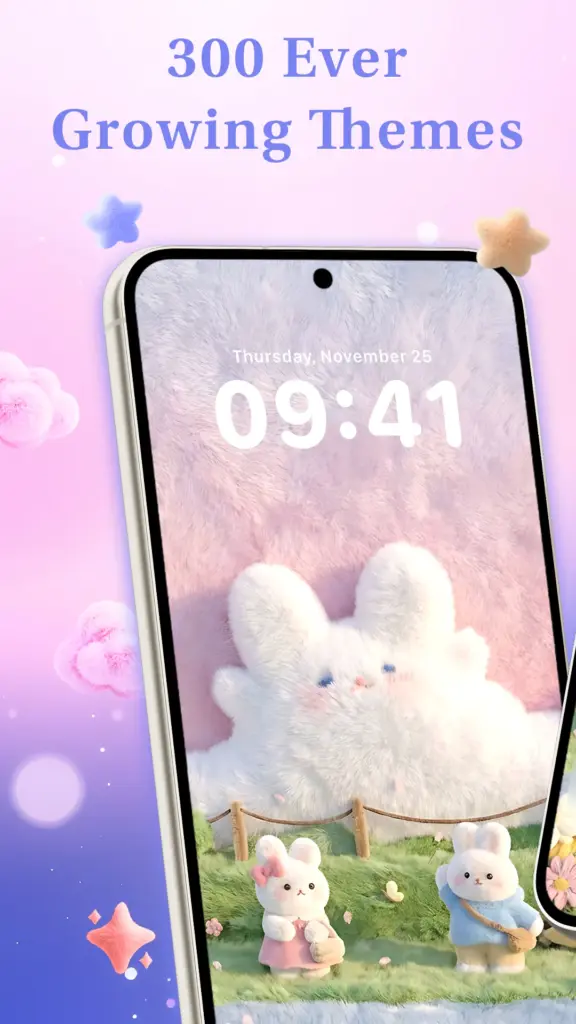 Tải Themie: Wallpapers & Themes MOD APK v22.0 (Mở khóa VIP) Screenshot 1