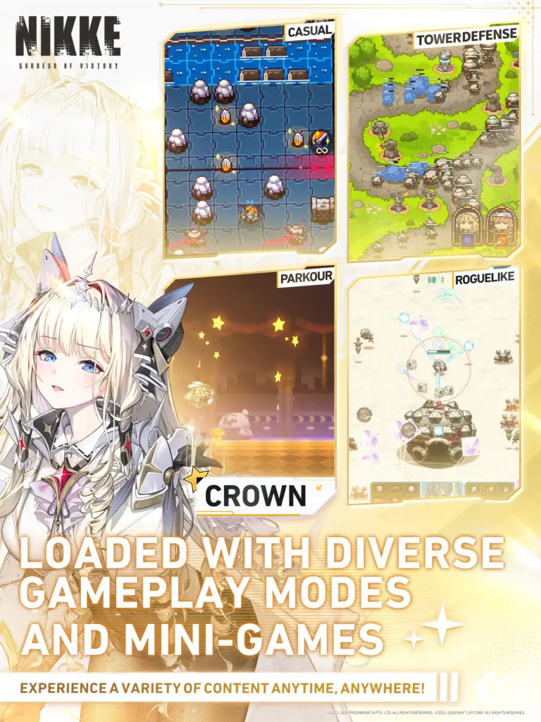 Tải GODDESS OF VICTORY: NIKKE MOD APK v145.8.12 (Vô hạn tiền, God Mode) Screenshot 12