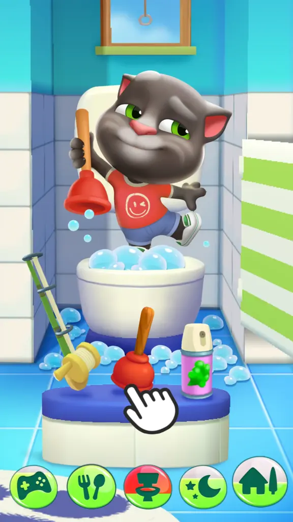 Tải My Talking Tom 2 MOD APK v26.2.9.22175 (Vô hạn tiền, Sao) Screenshot 18