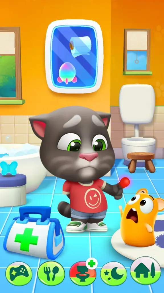Tải My Talking Tom 2 MOD APK v26.2.9.22175 (Vô hạn tiền, Sao) Screenshot 3